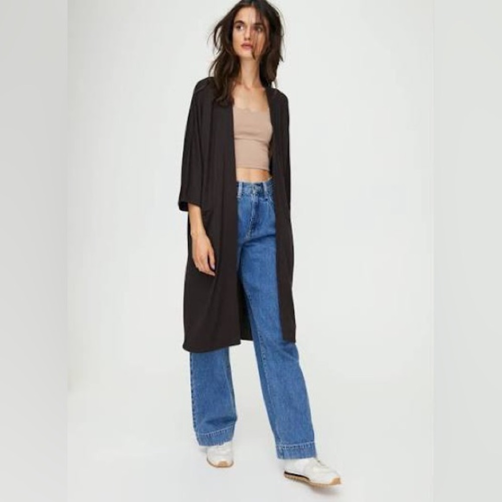 Wilfred / Aritzia Black Zlata Cardigan